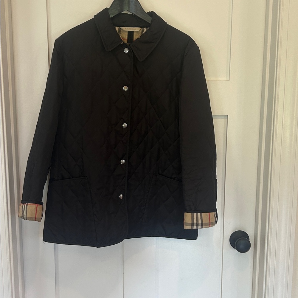 Burberry Black Quilted Women's Jacket